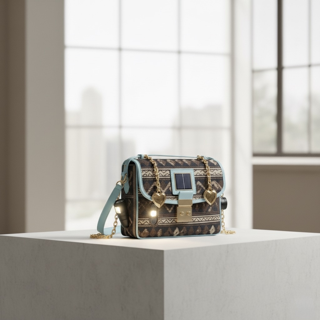 Sacoche TILEN BAG avec chaîne dorée