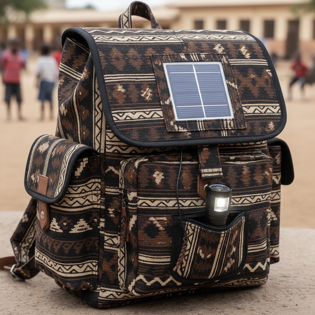 TILEN BAG - Sac à dos solaire avec panneau intégré